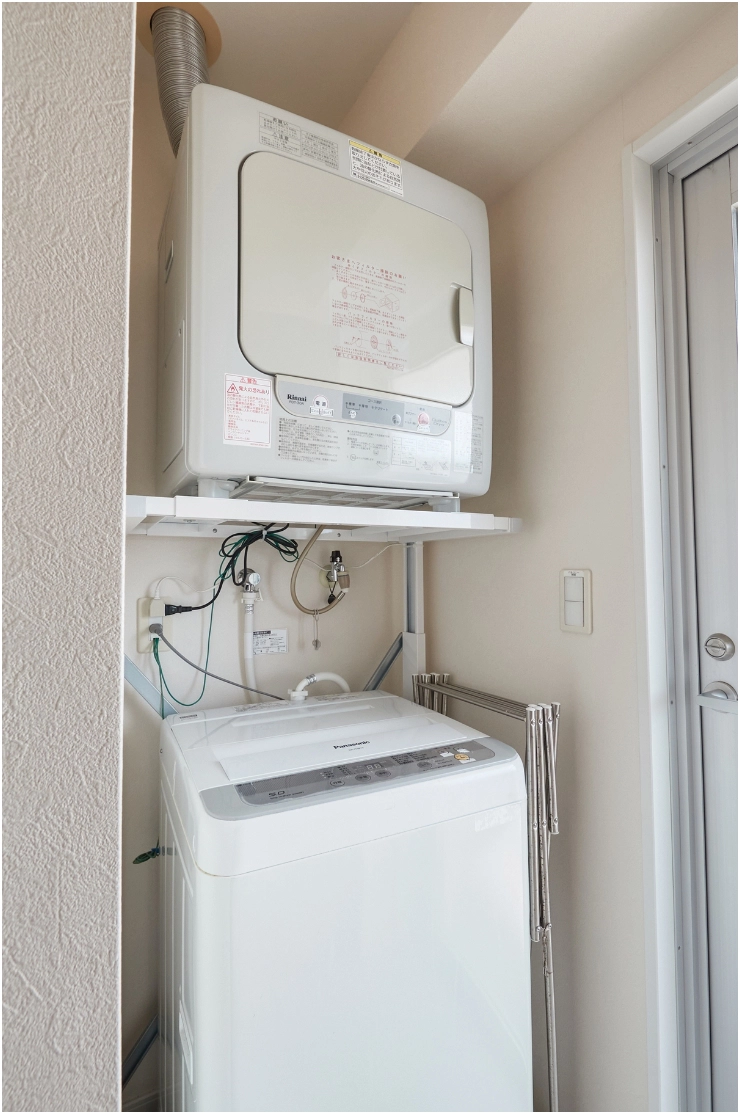 洗濯機と乾燥機